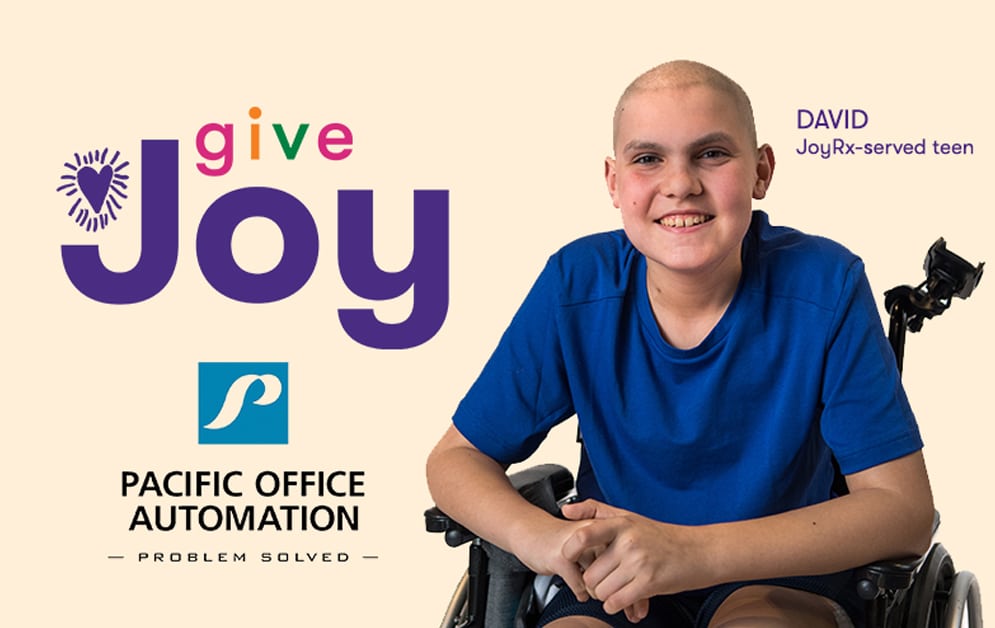 Picture of David, a JoyRx-served teen.