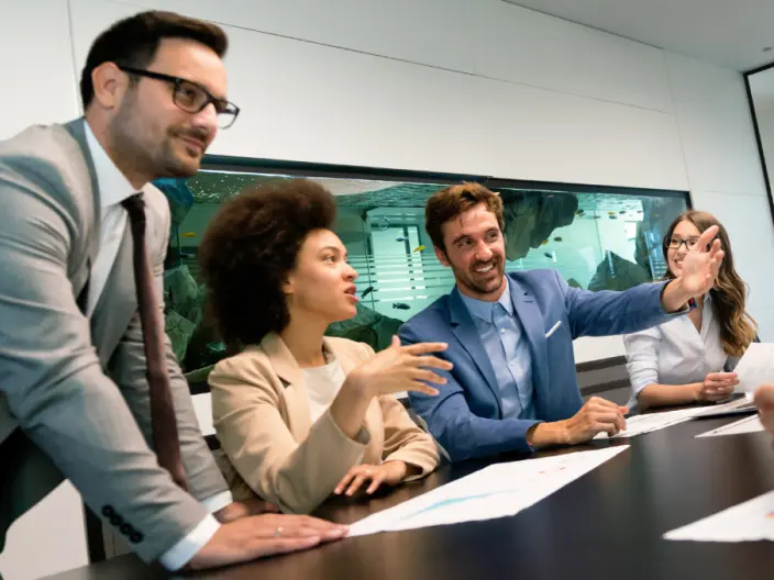 Office group meeting