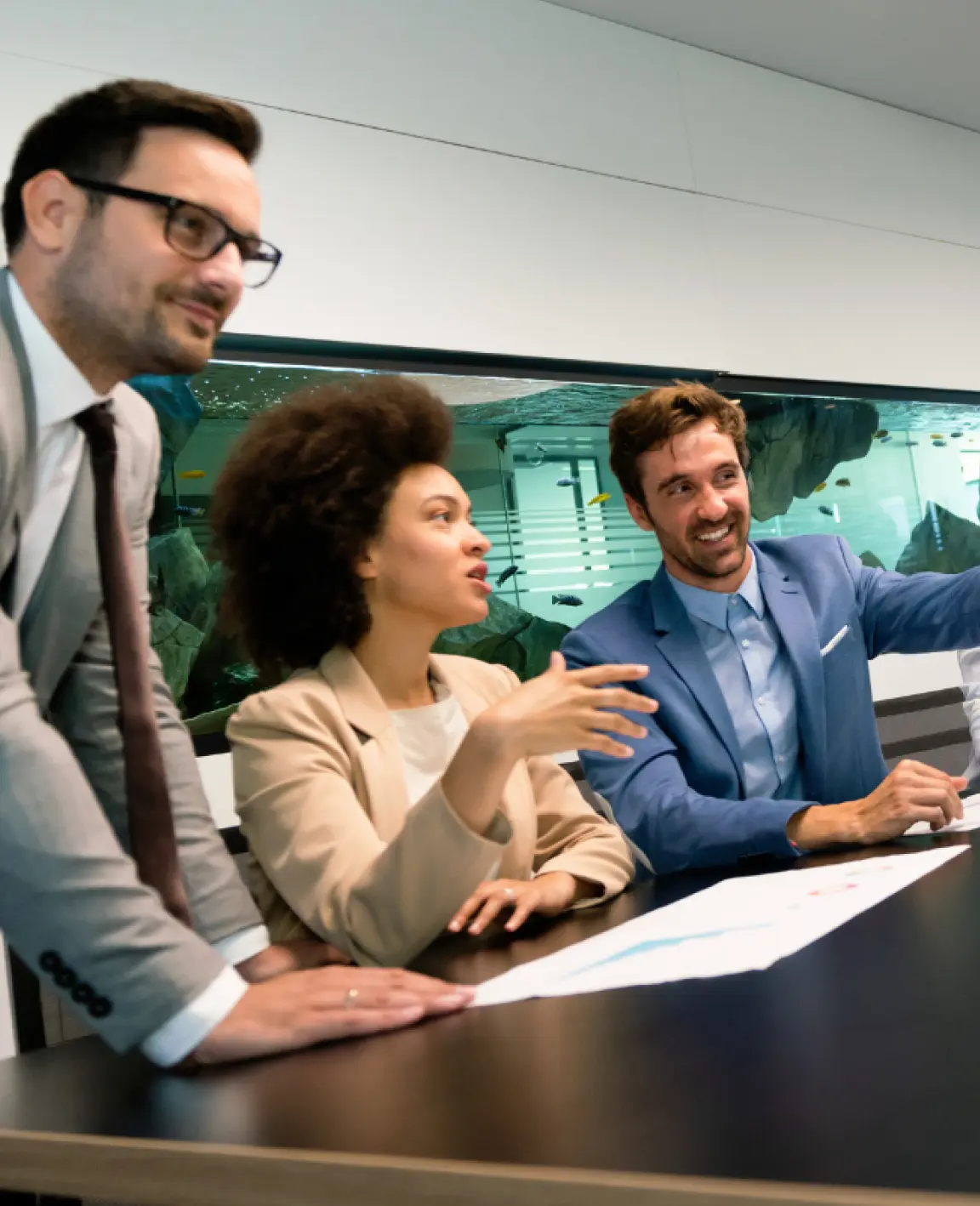 Office group meeting