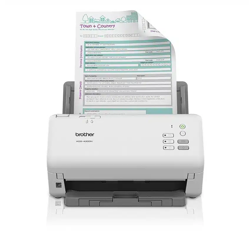Brother ADS-4300N Professional Desktop Scanner